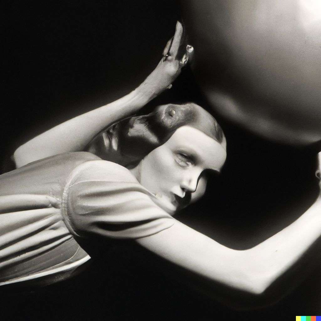 the discovery of gravity, photograph taken by George Hurrell